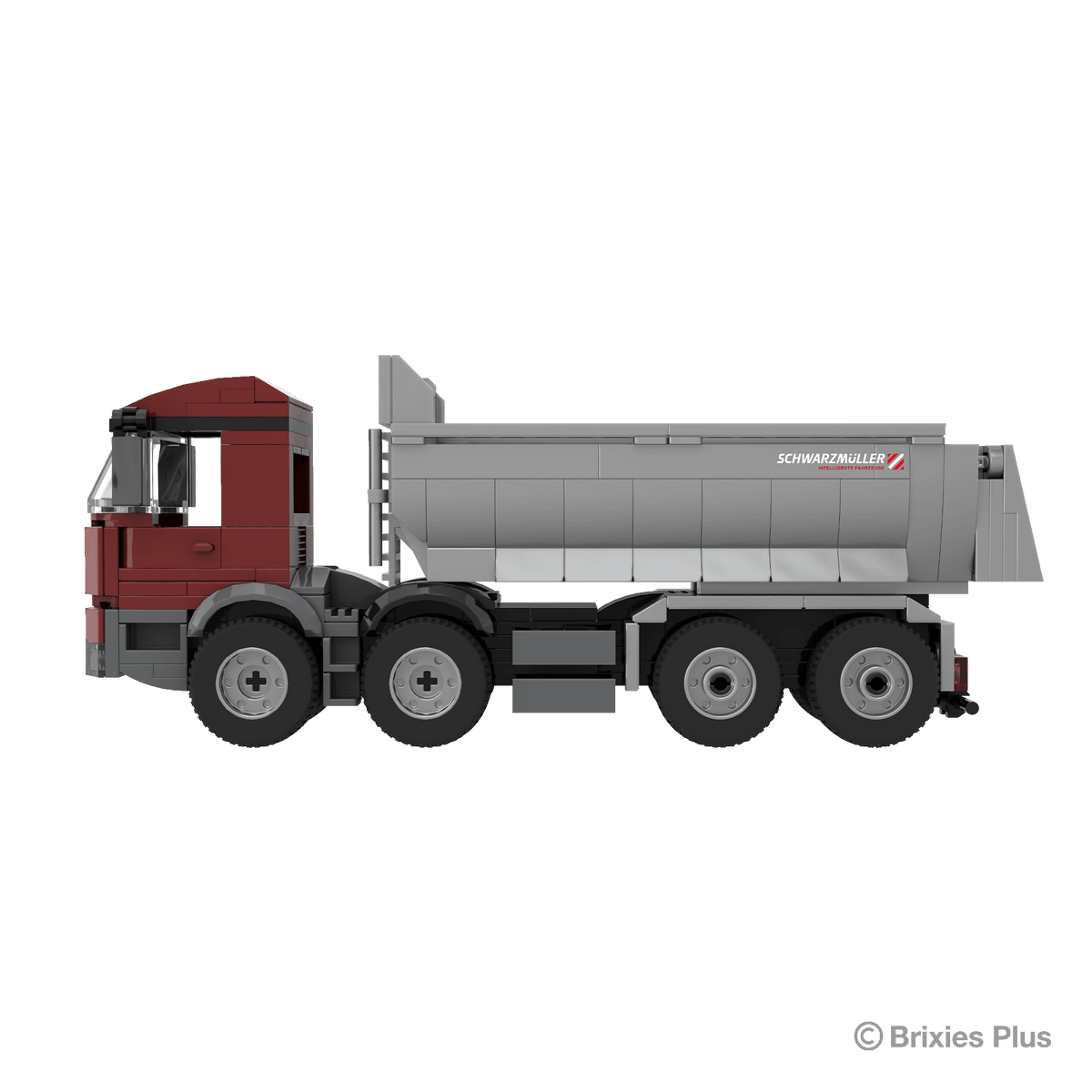 Schwarzmüller 4 Achs LKW mit Mulde