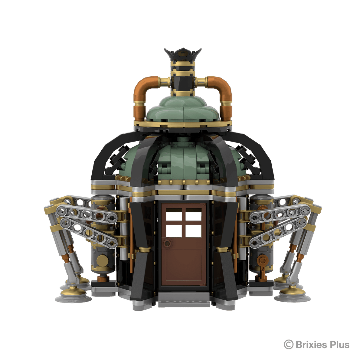 BRIXIES Plus Steampunk Race Car