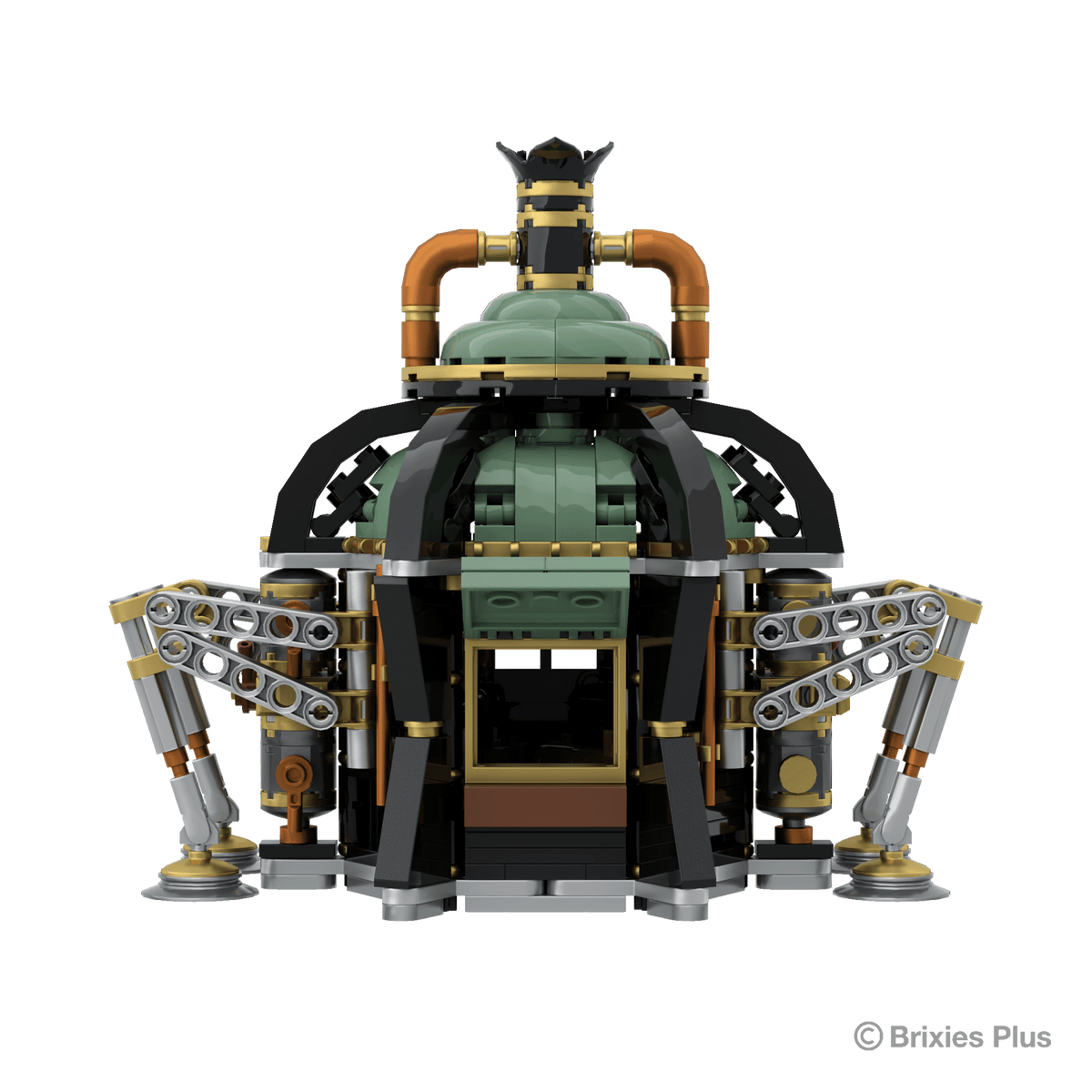 BRIXIES Plus Steampunk Race Car
