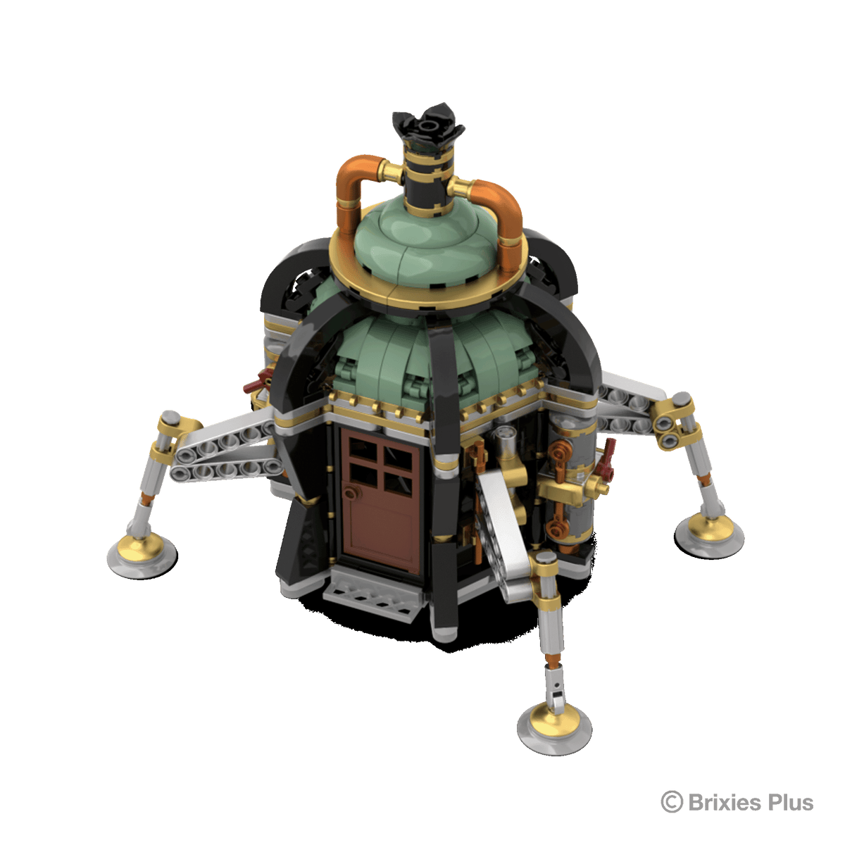 BRIXIES Plus Steampunk Race Car