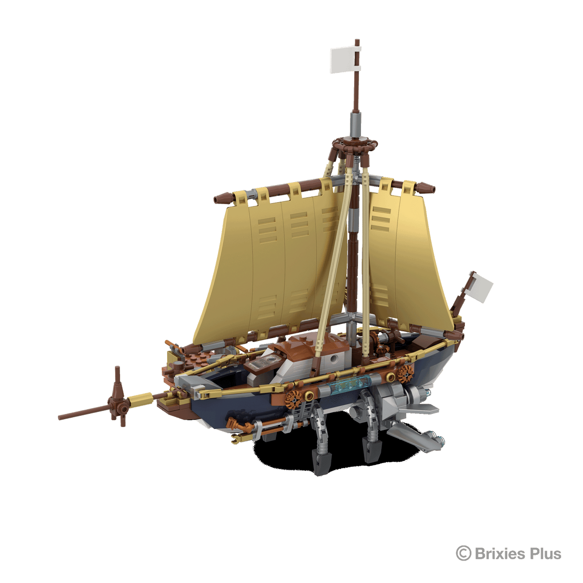 Steampunk Sailing Yacht