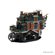 BRIXIES Plus Steampunk Race Car