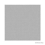 Basis Platte Hellgrau 32 x 32 Noppen