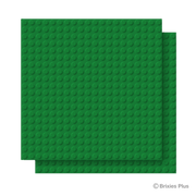 Basis Platte Grün 20 x 20 Noppen Doppelpack