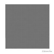 Basis Platte Grau 50 x 50 Noppen