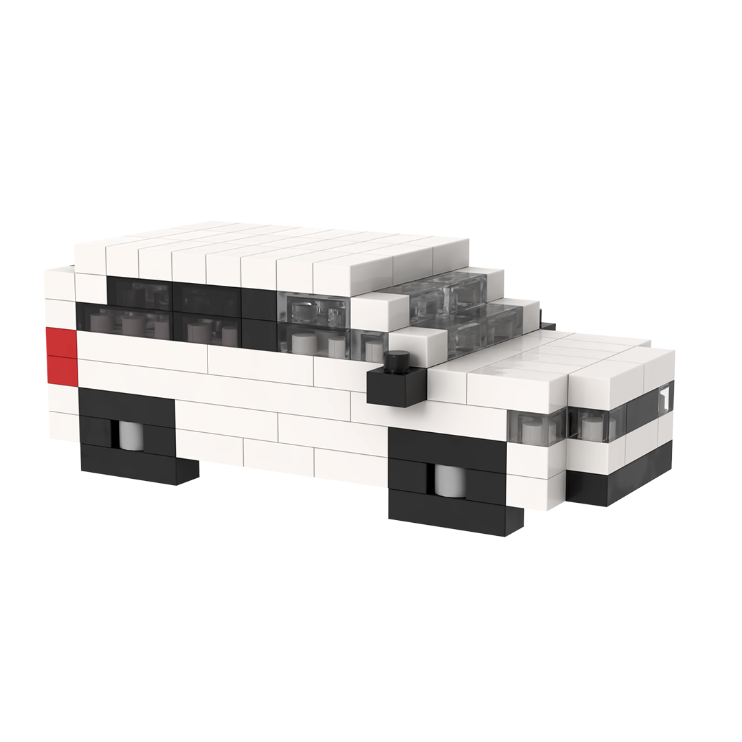 Postkarte Auto