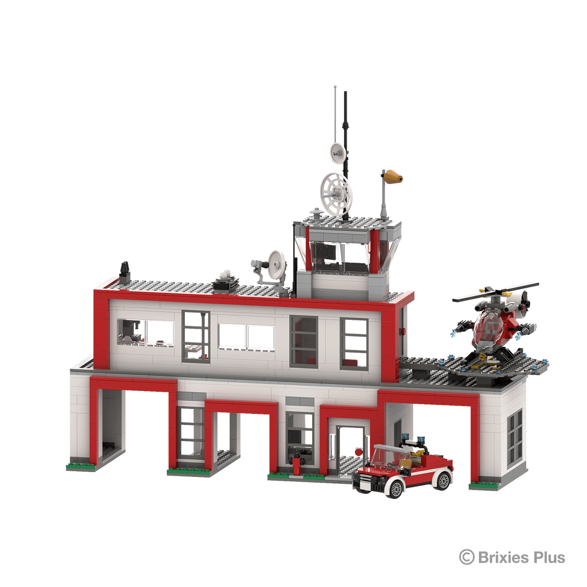 BRIXIES Plus Fire Station / Fire station
