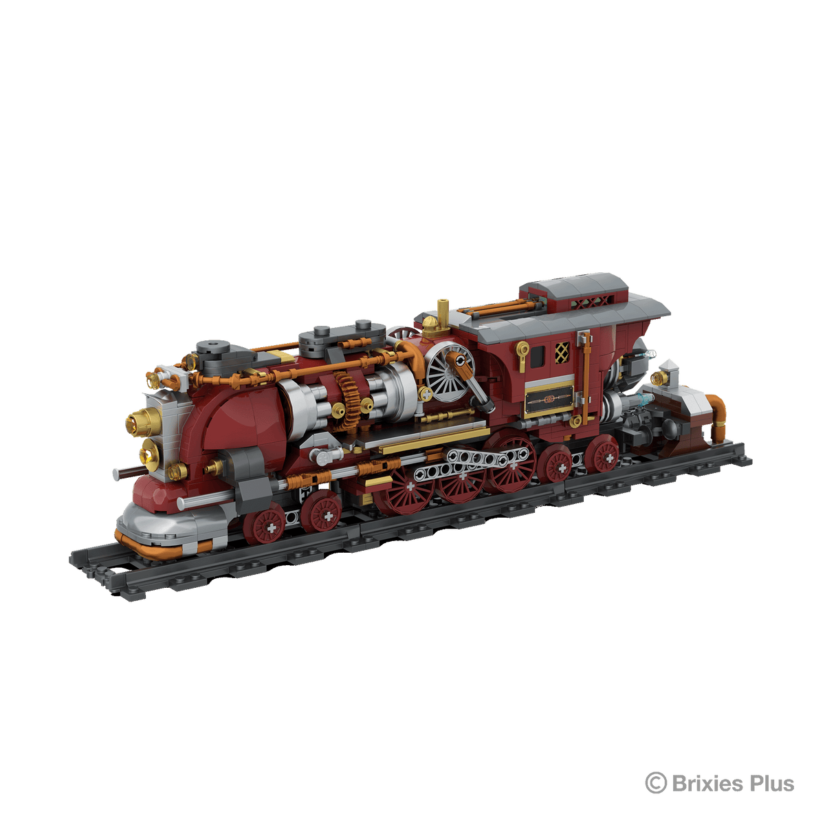 Steampunk Flying Train