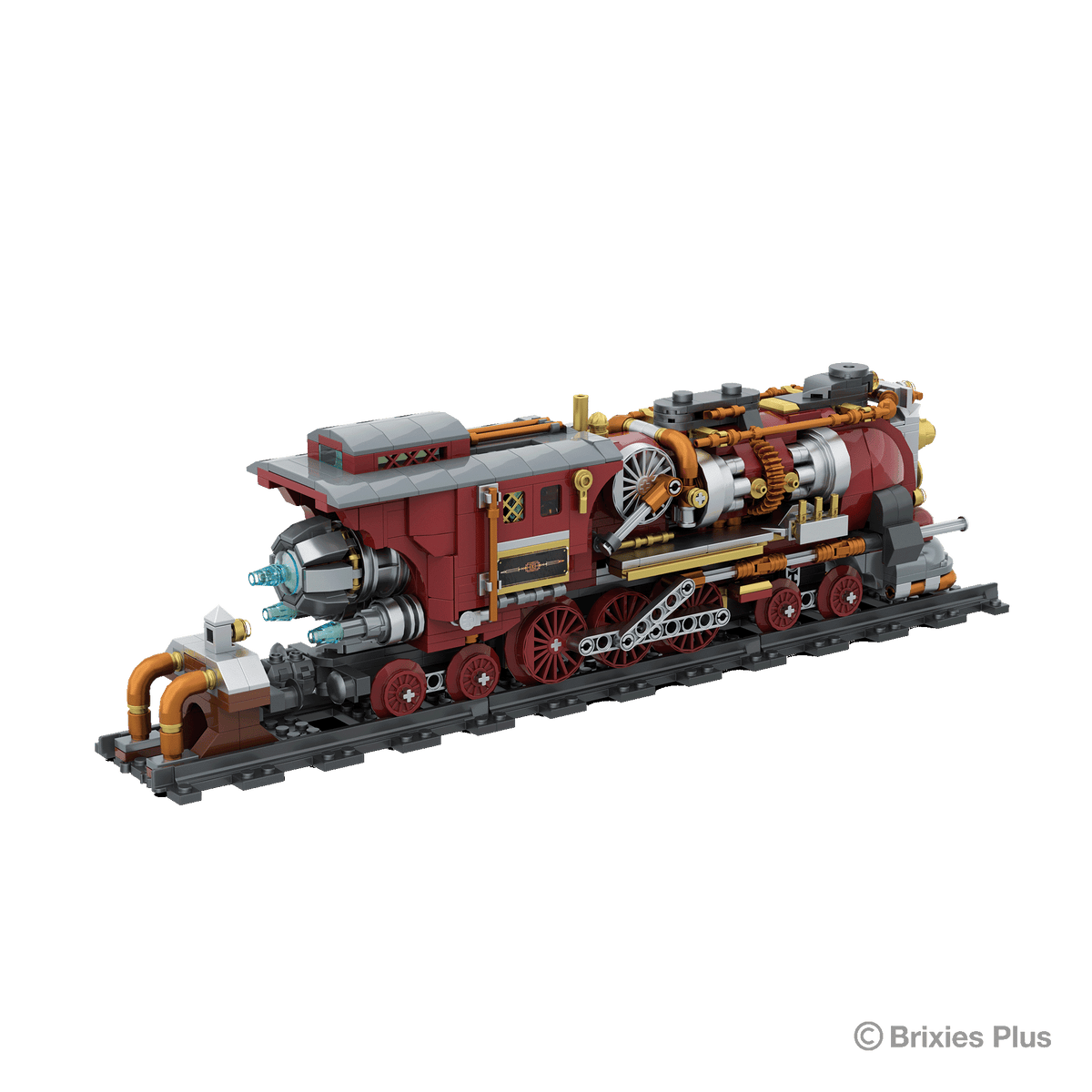 Steampunk Flying Train