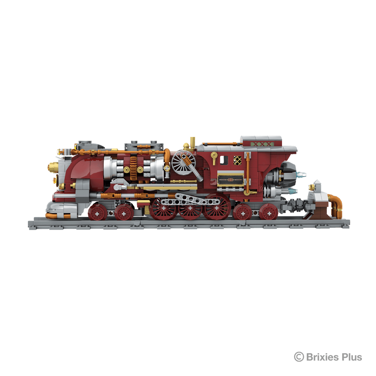 BRIXIES Plus Steampunk Race Car
