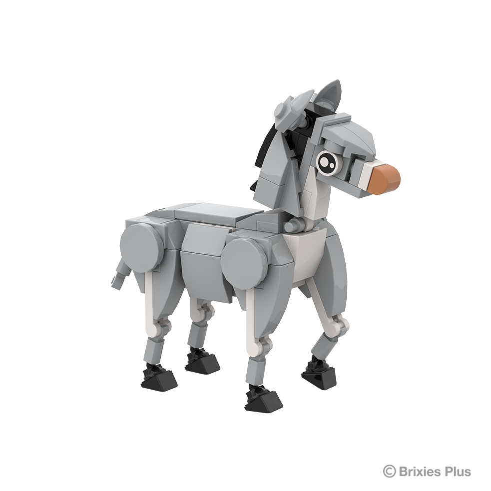 BRIXIES Plus Farmbuddies Donkey / Donkey