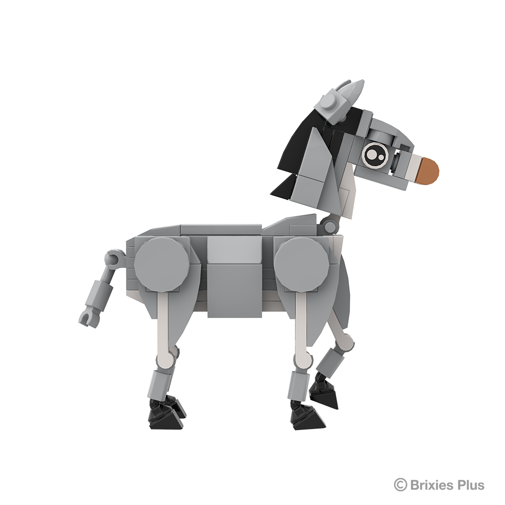 BRIXIES Plus Farmbuddies Donkey / Donkey