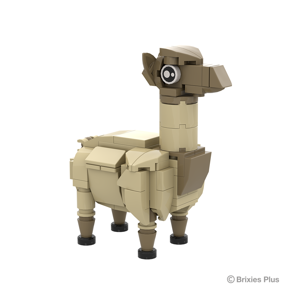 BRIXIES Plus Farm Buddies Llama
