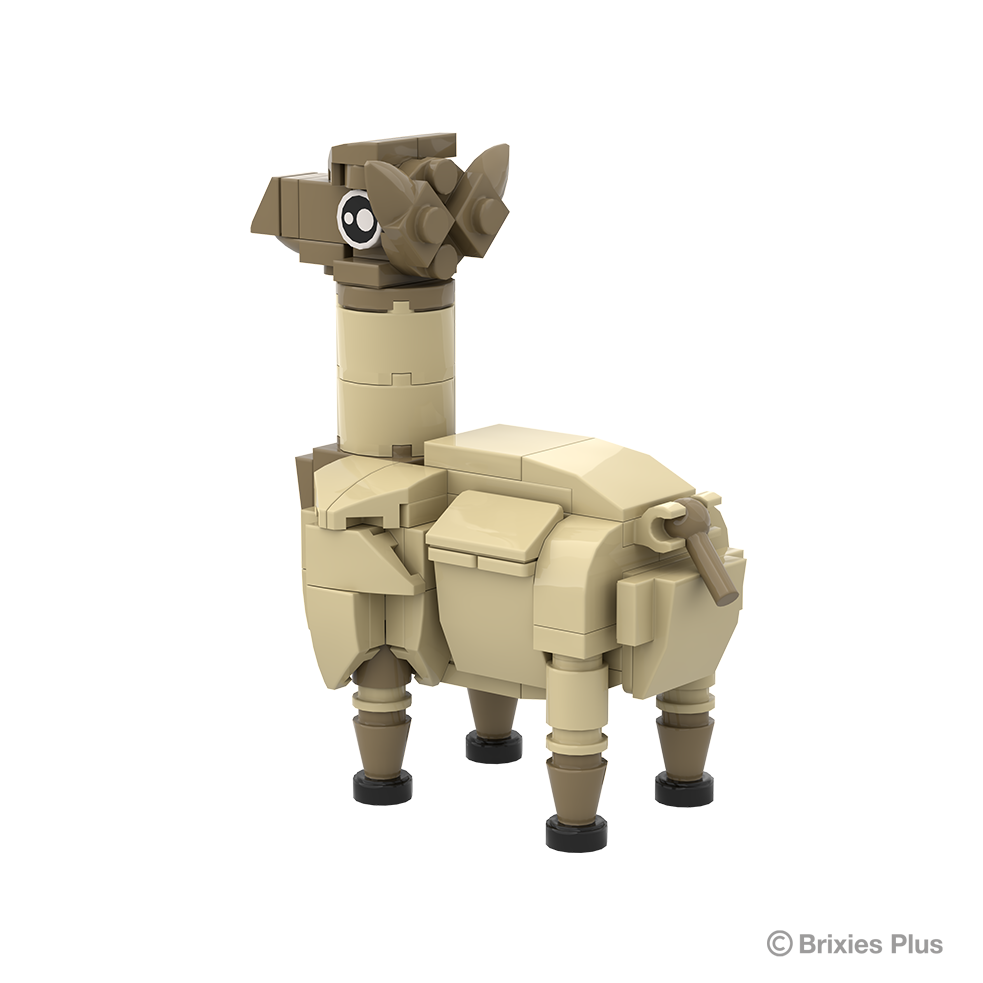 BRIXIES Plus Farm Buddies Llama