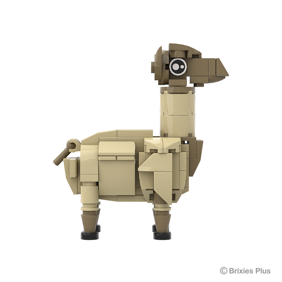 BRIXIES Plus Farm Buddies Llama