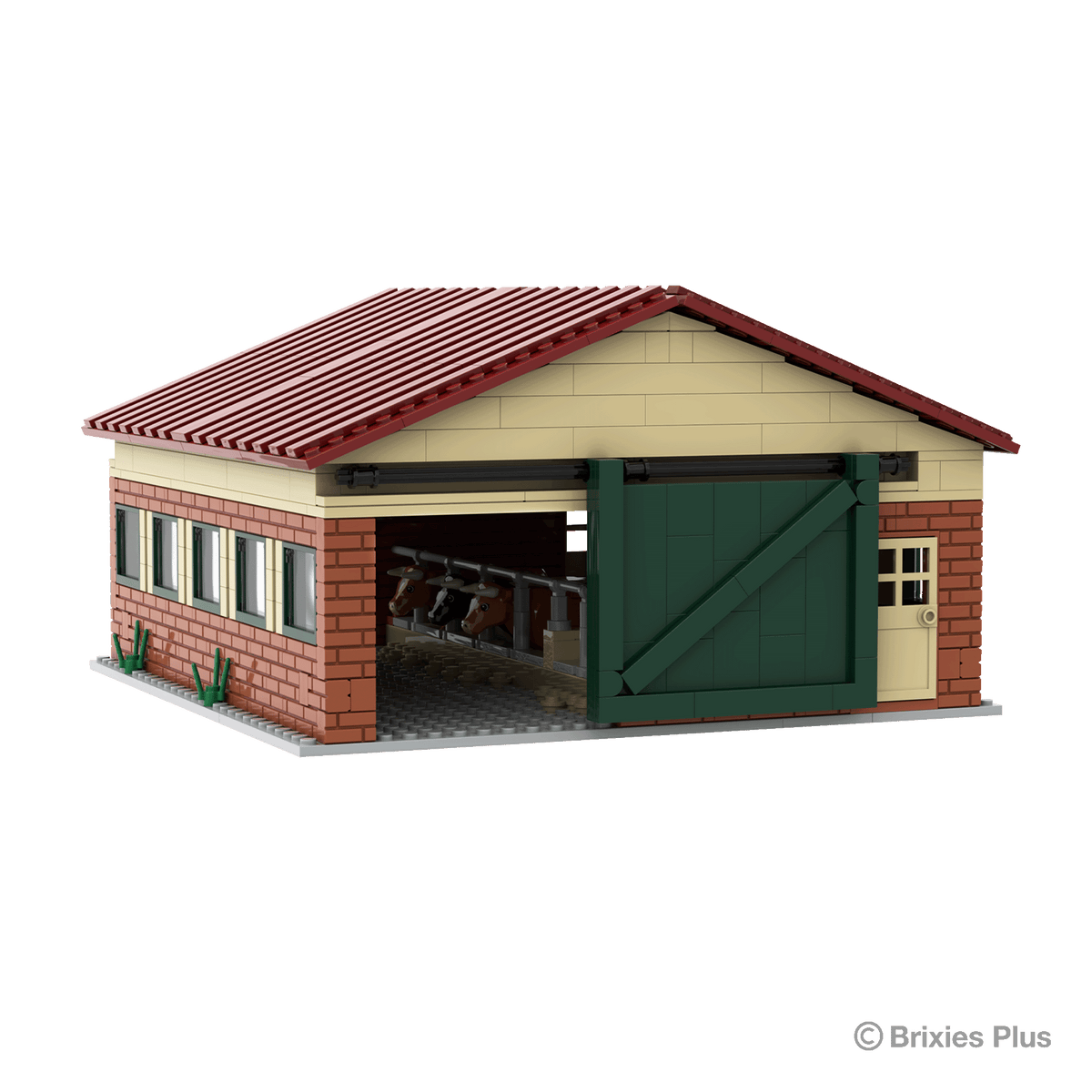 BRIXIES Plus Cow Barn