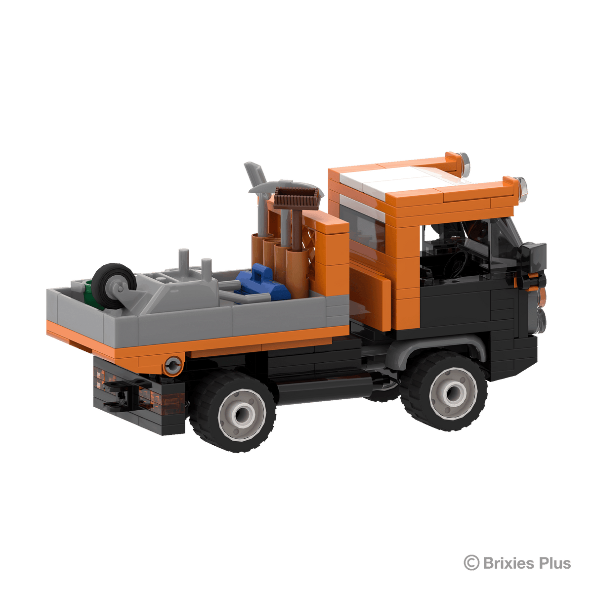 BRIXIES Plus Lindner Uni Trac Municipal orange