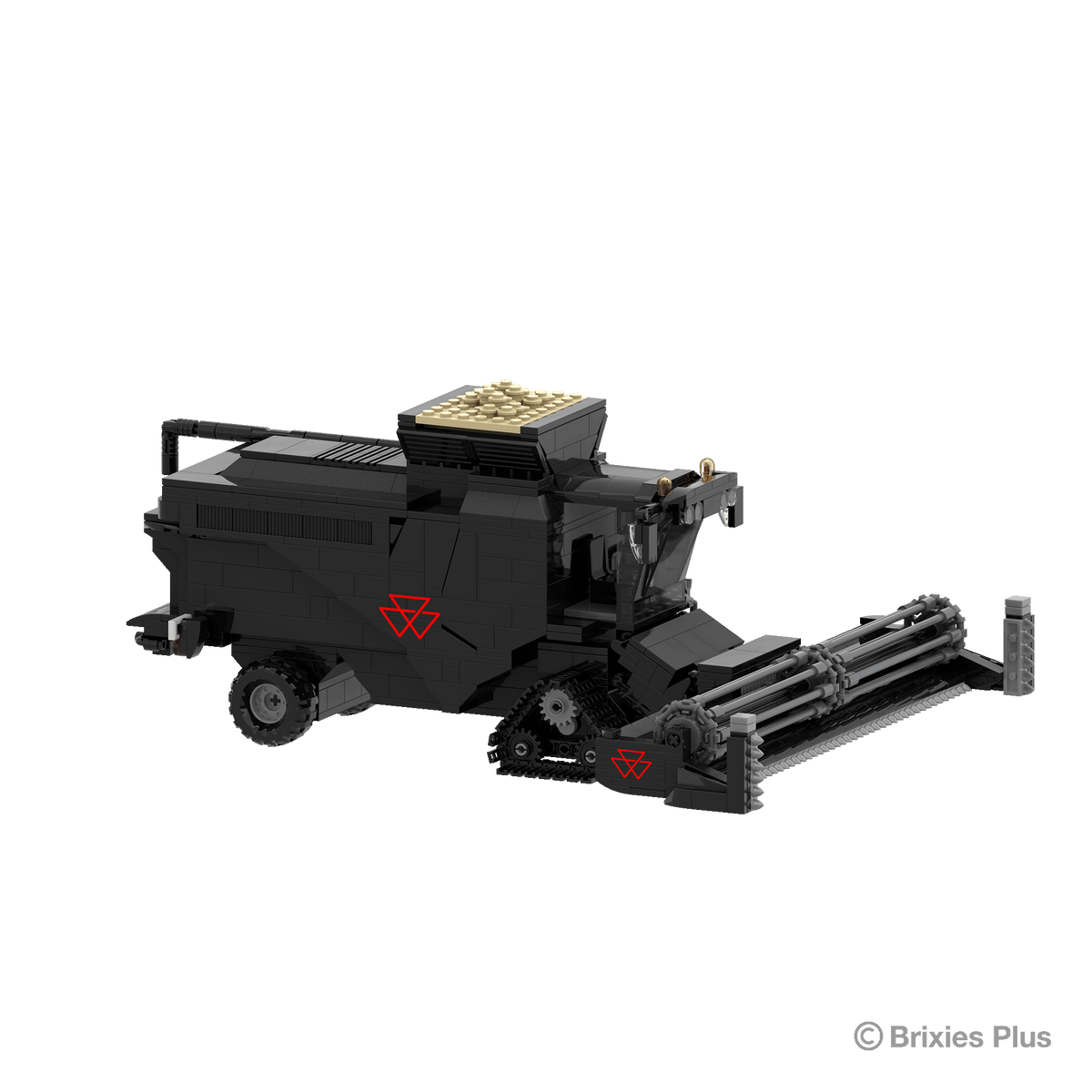 BRIXIES Plus Massey Ferguson Ideal Combine Harvester - 1:32