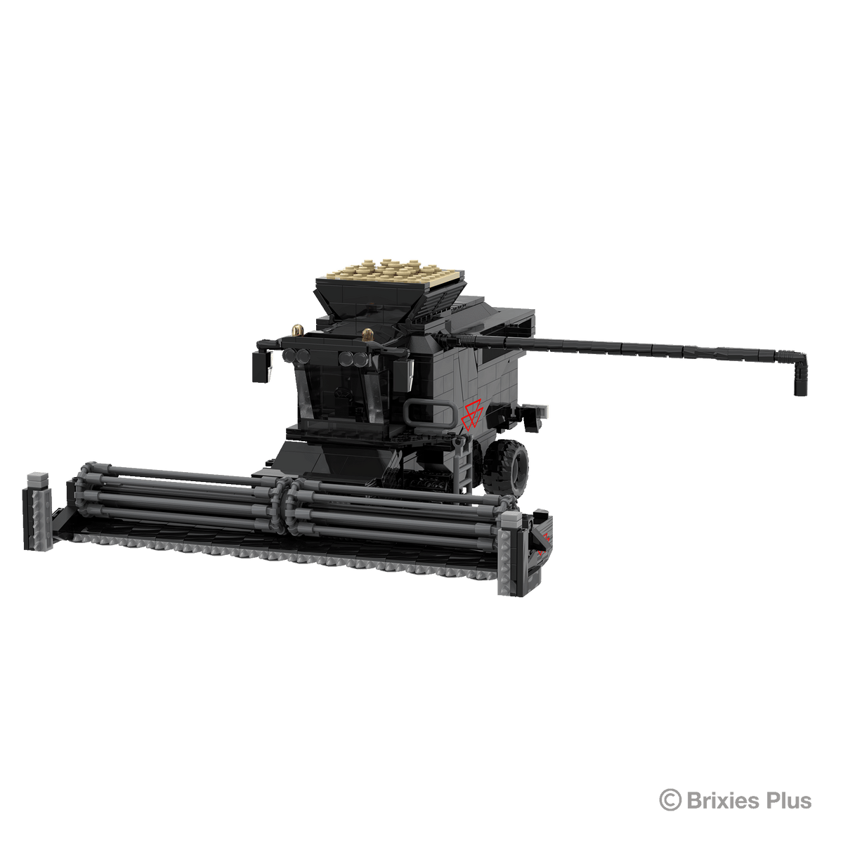 BRIXIES Plus Massey Ferguson Ideal Combine Harvester - 1:32