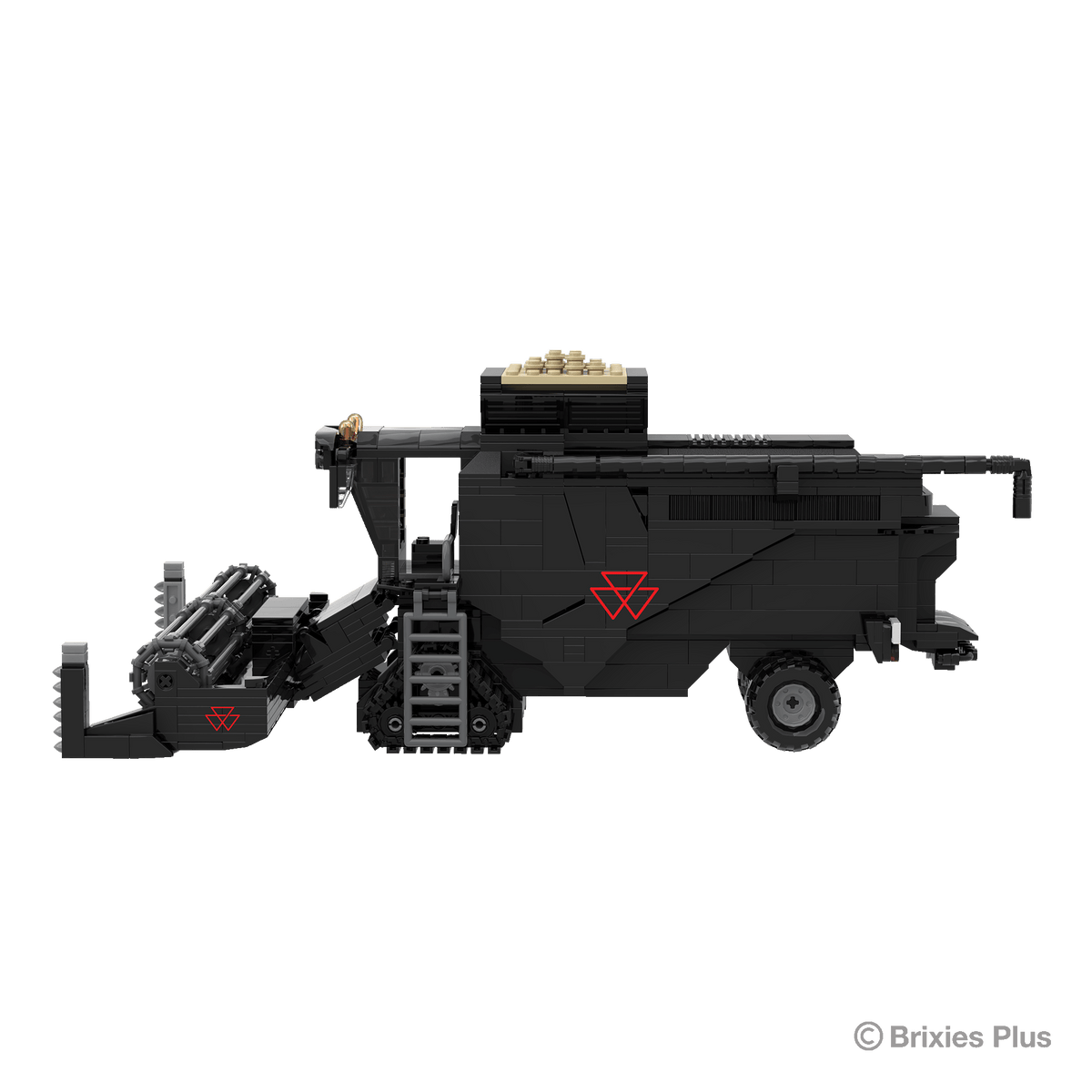 BRIXIES Plus Massey Ferguson Ideal Combine Harvester - 1:32