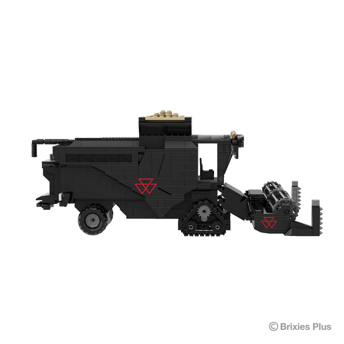 BRIXIES Plus Massey Ferguson Ideal Combine Harvester - 1:32
