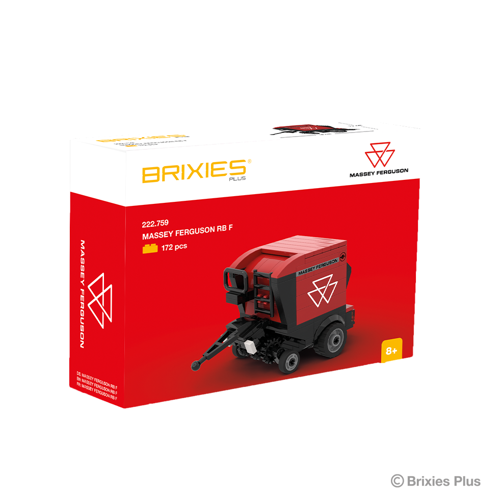 BRIXIES Plus Massey Ferguson RB F round baler - 1:32
