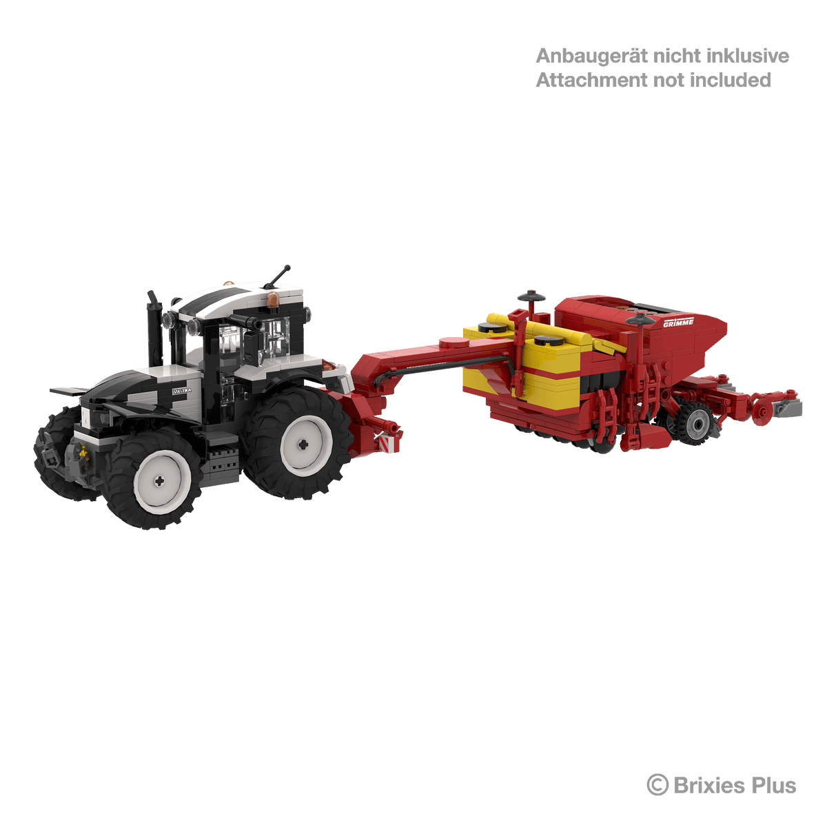 BRIXIES Plus Valtra T255 White