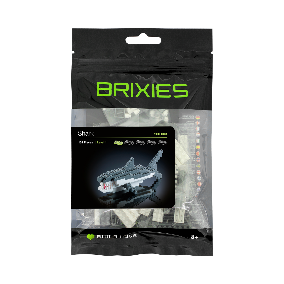 BRIXIES shark 
