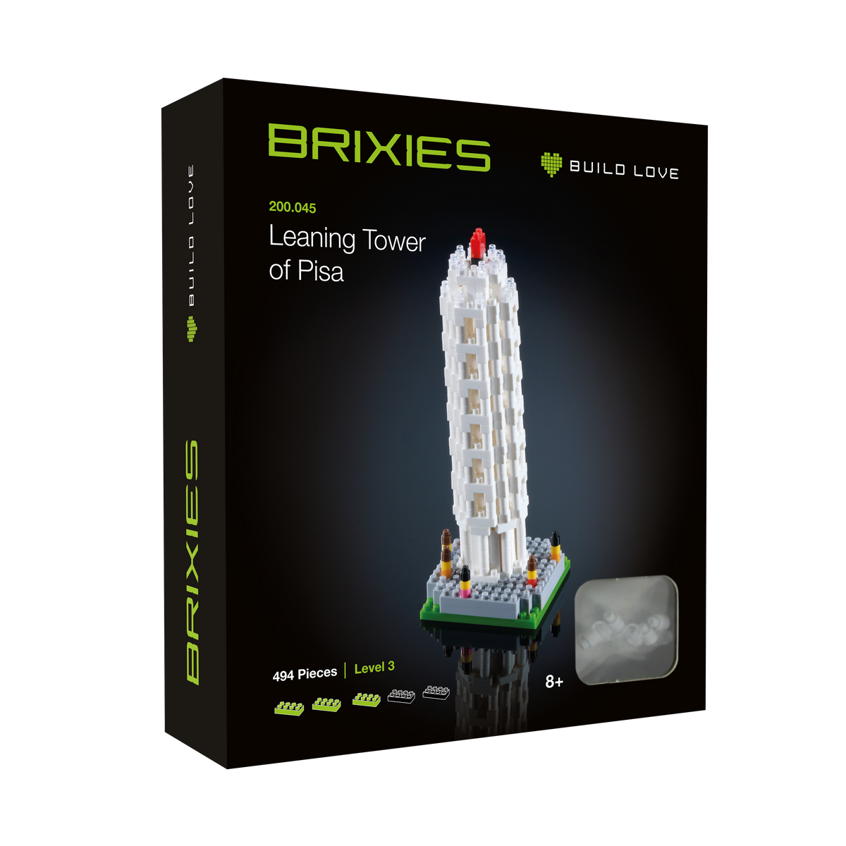 BRIXIES Leaning Tower of Pisa