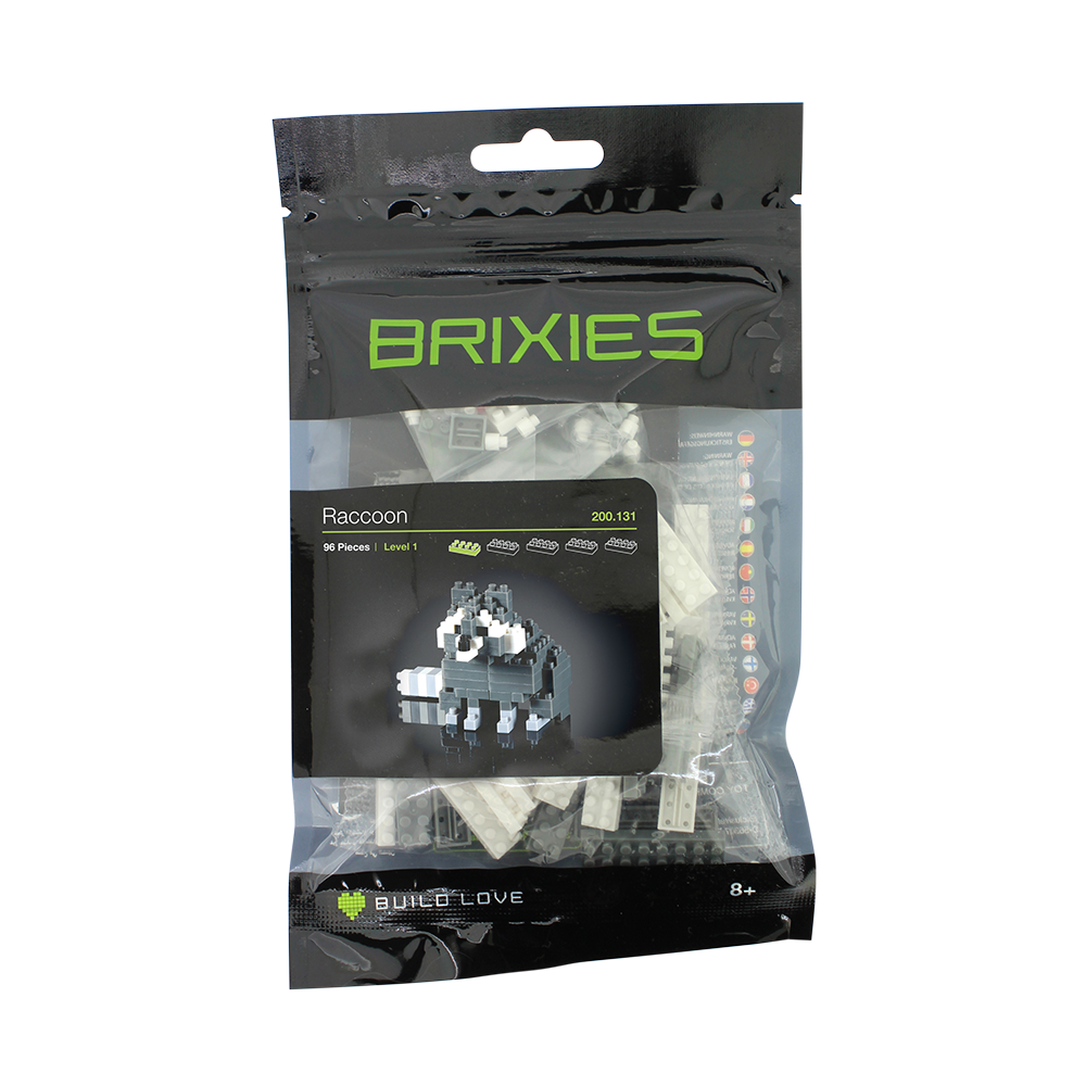BRIXIES raccoon