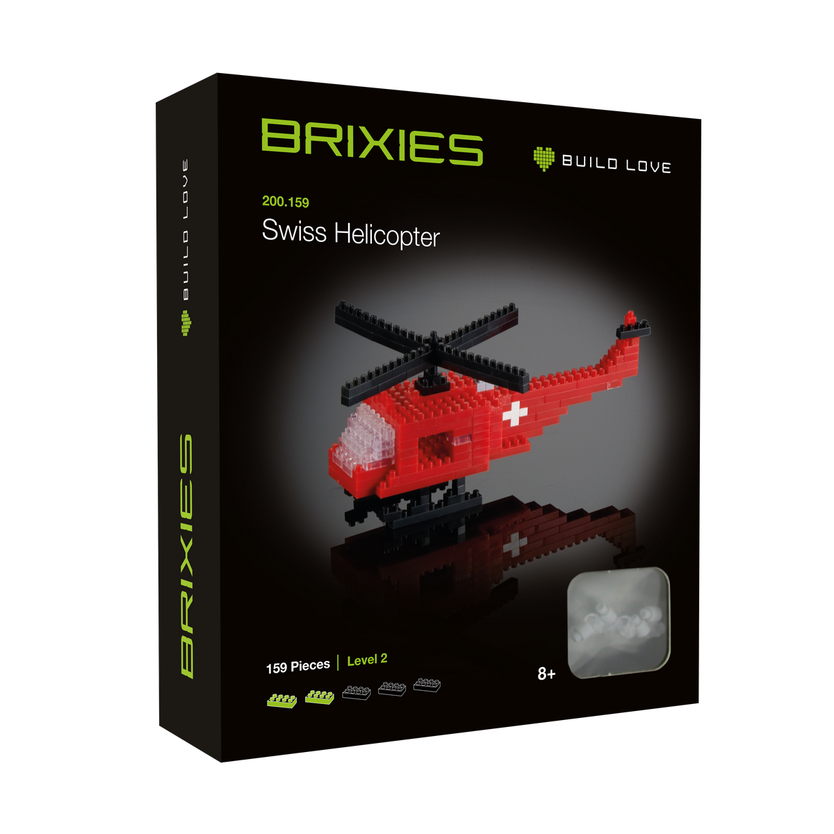 BRIXIES Swiss helicopter