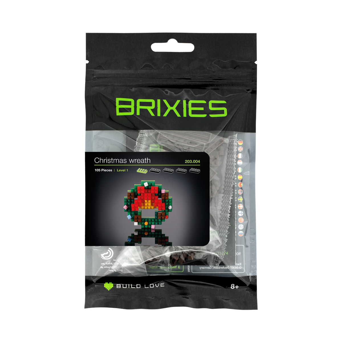 BRIXIES Christmas wreath 