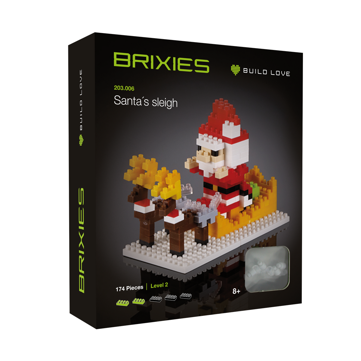 BRIXIES Christmas sleigh 