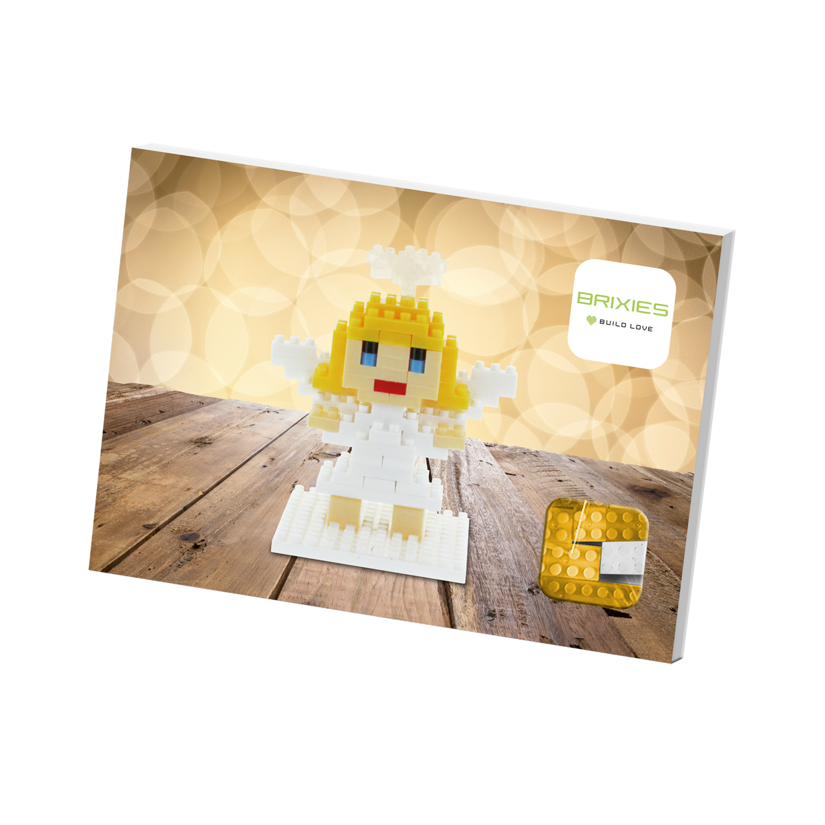 BRIXIES postcard angel