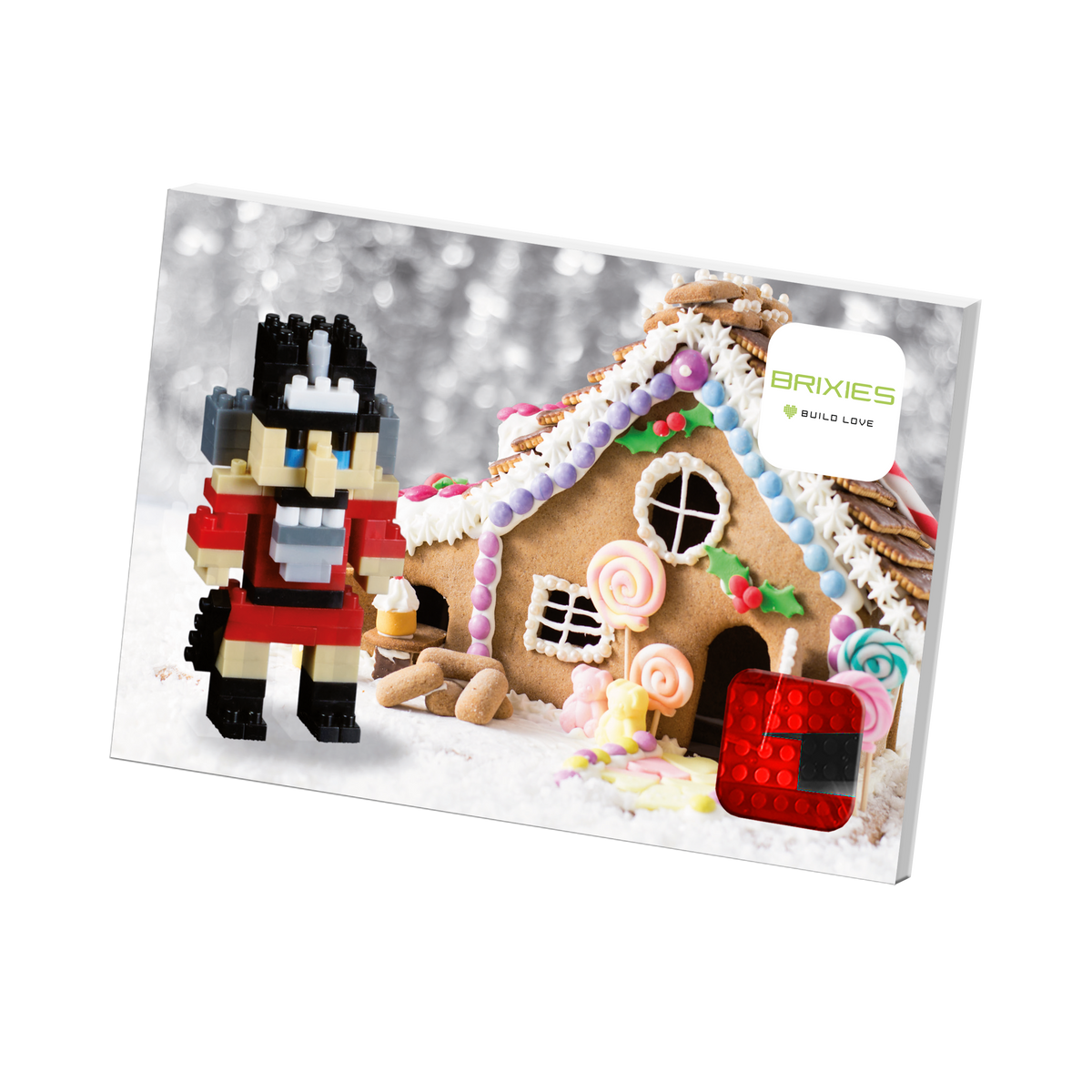 BRIXIES Postcard Nutcracker