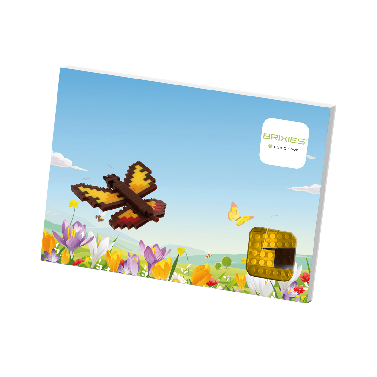 BRIXIES Postcard Butterfly