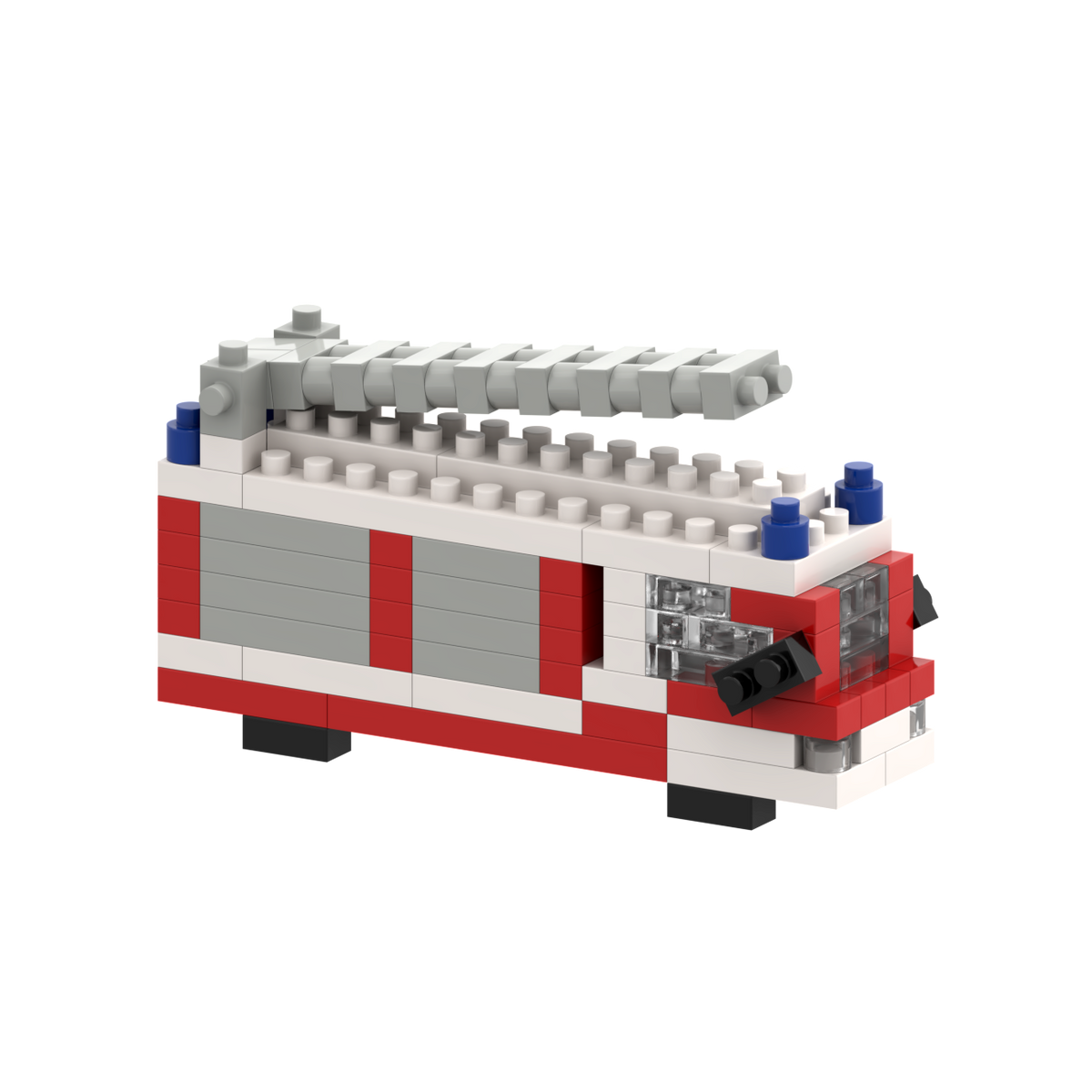 BRIXIES postcard fire department