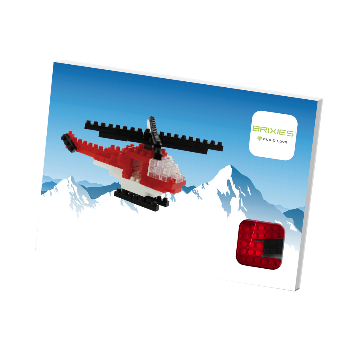Postkarte Helikopter