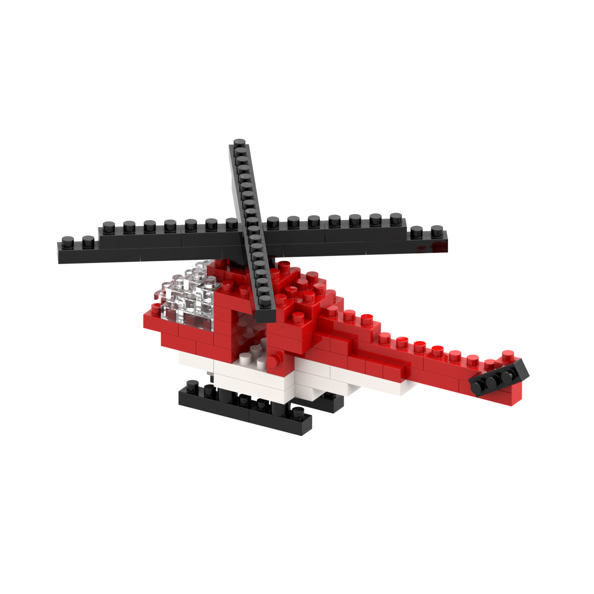 Postkarte Helikopter