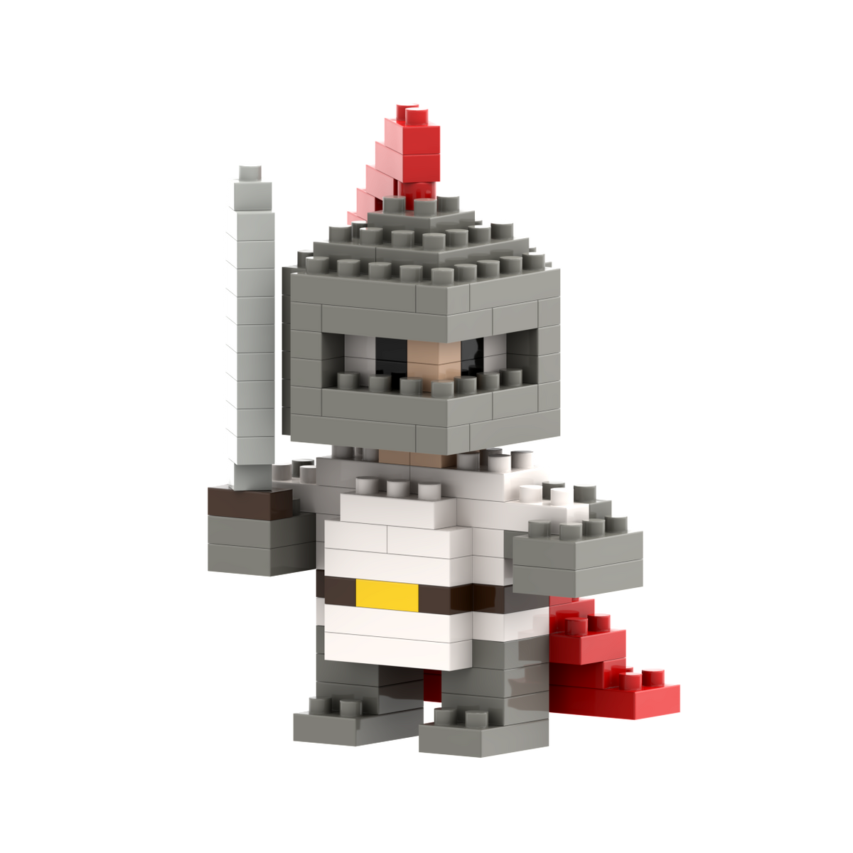 BRIXIES Postcard Knight