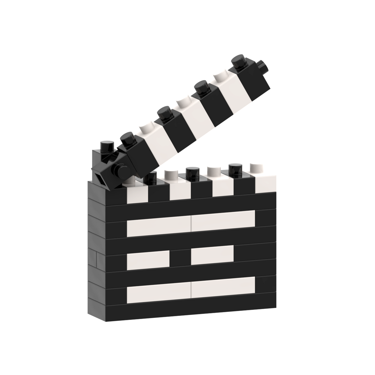 BRIXIES postcard film clapperboard