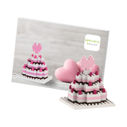 BRIXIES postcard wedding cake