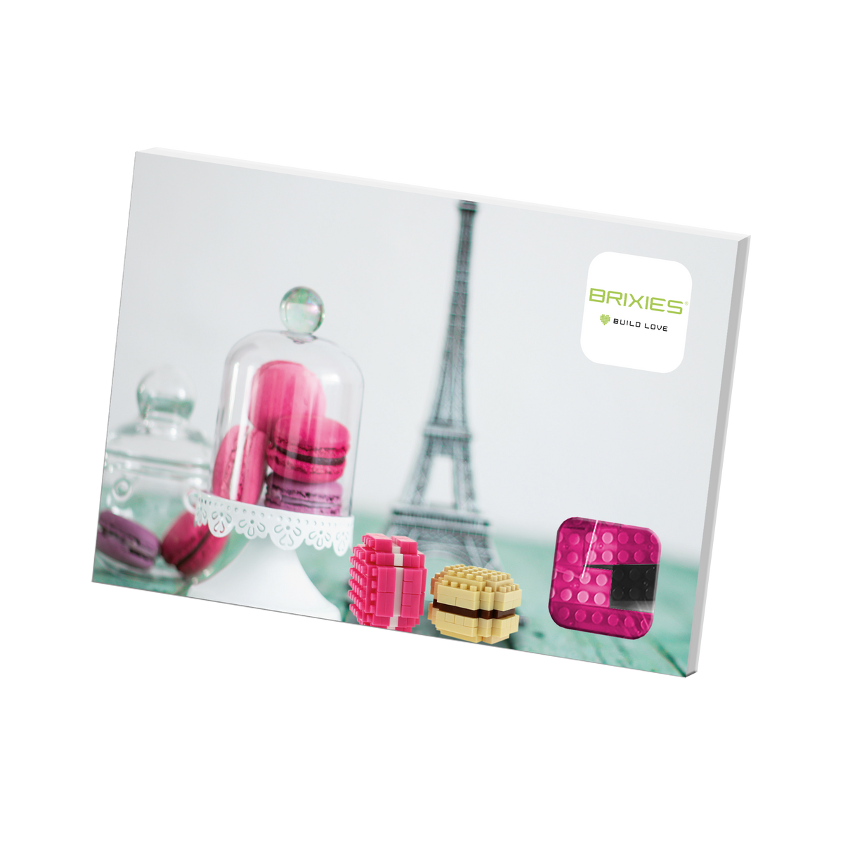 Postkarte Macarons