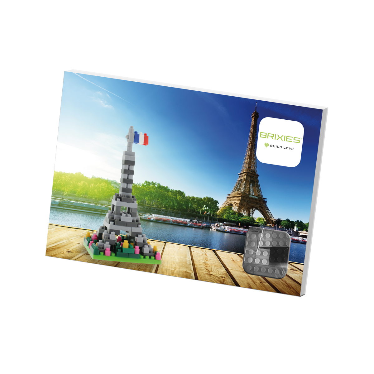 BRIXIES postcard Eiffel Tower 